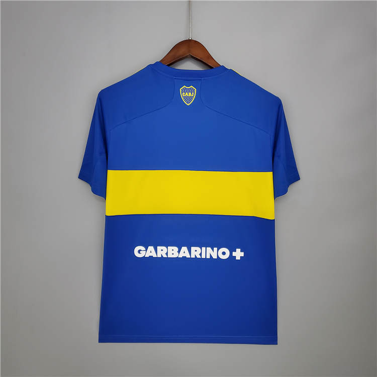 Boca Juniors 21-22 Home Blue Soccer Jersey Football Shirt - Click Image to Close